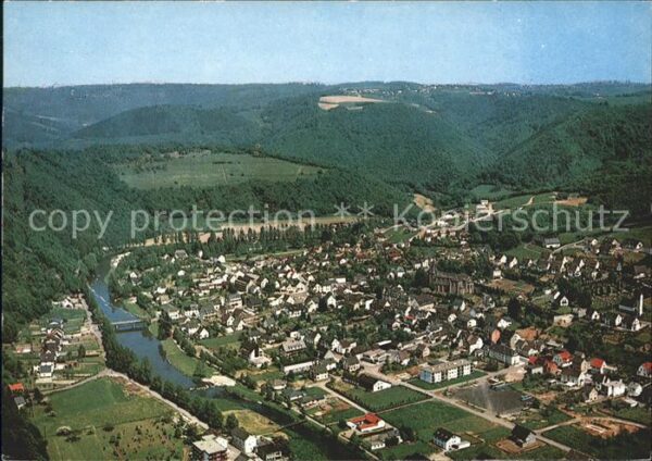 Waldbreitbach Wied Fliegeraufnahme Naturpark Rhein Westerw