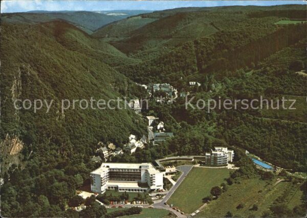 Bad Bertrich Fliegeraufnahme Kurklinik Elfenmaar