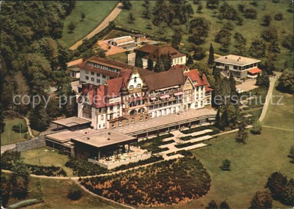 Badenweiler Fliegeraufnahme Rheuma-Klinik der BVA