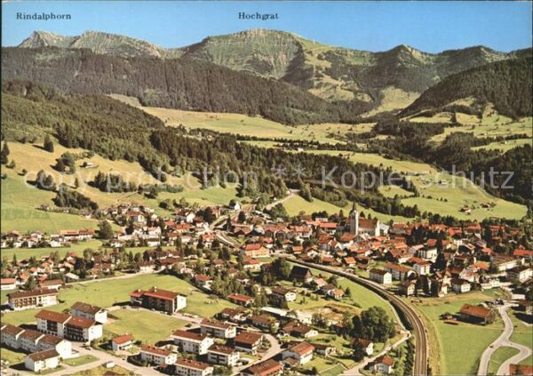 Oberstaufen Fliegeraufnahme Rindalphorn Hochgrat