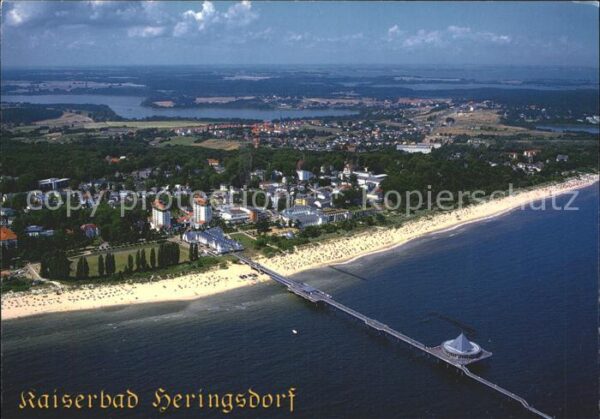 Heringsdorf Ostseebad Usedom Fliegeraufnahme Kaiserbad
