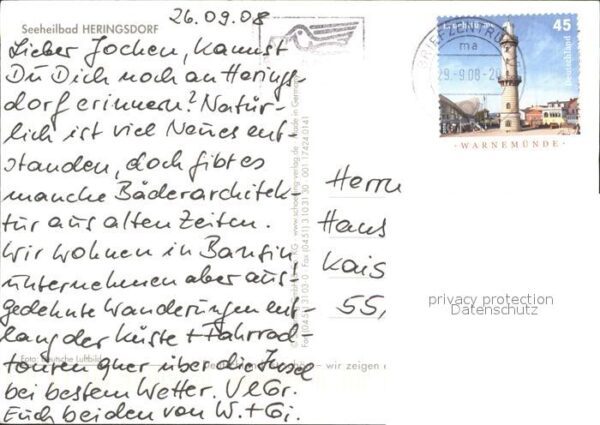 Heringsdorf Ostseebad Usedom Fliegeraufnahme Kaiserbad – Bild 2