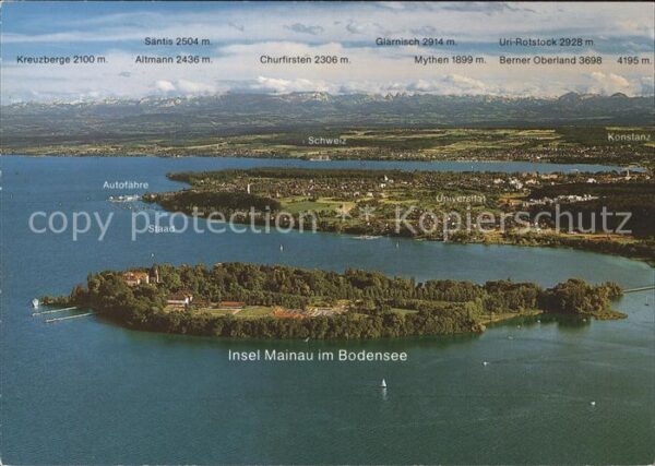 Mainau Fliegeraufnahme Kreuzberge Altmann Sänt