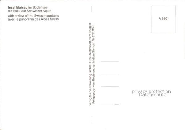 Mainau Fliegeraufnahme Kreuzberge Altmann Sänt – Bild 2
