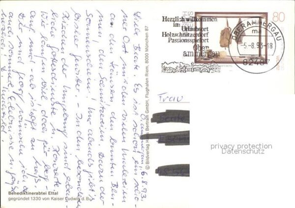Ettal Benediktinerabtei Fliegeraufnahme – Bild 2