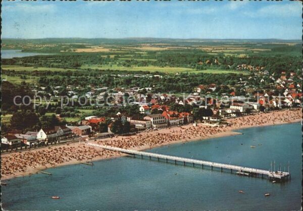 Niendorf Ostseebad Fliegeraufnahme Strand Ort