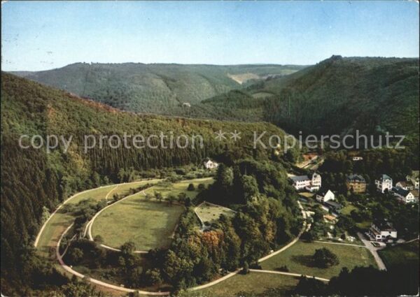 Bad Bertrich Fliegeraufnahme Römerkessel