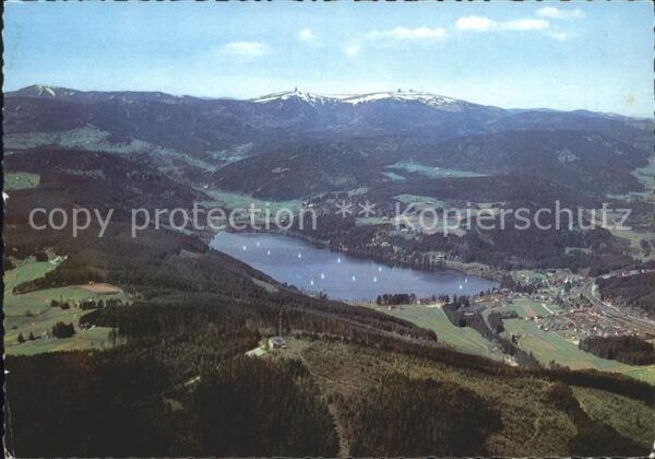 Titisee Fliegeraufnahme Herzogenhorn Seebuck Fe