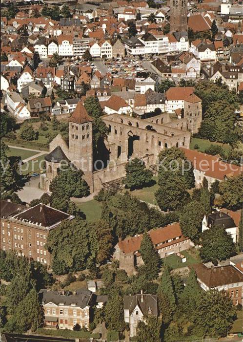 Bad Hersfeld Fliegeraufnahme Rhön Stiftsruine