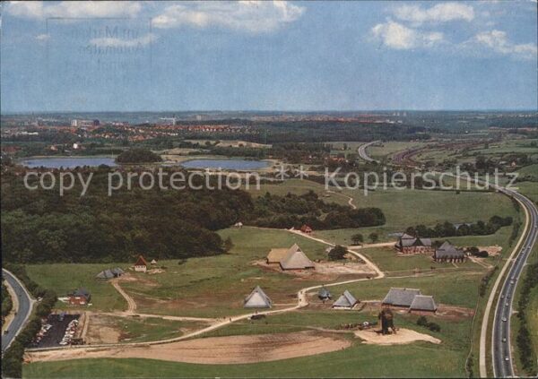 Kiel Fliegeraufnahme Rammsee Freilichtmuseum