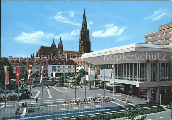 Freiburg Breisgau Karlsplatz Münster