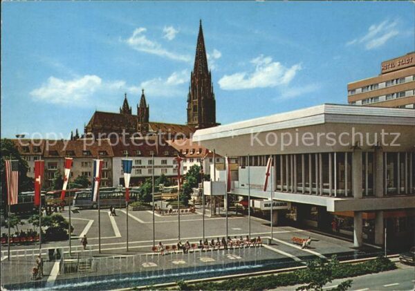 Freiburg Breisgau Karlsplatz Münster