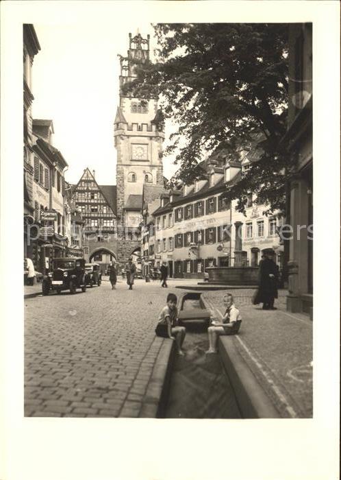 Freiburg Breisgau Martinstor Kinder