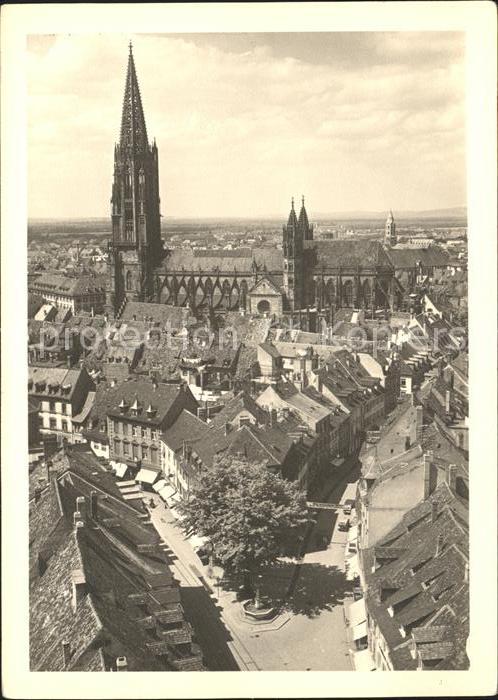 Freiburg Breisgau Münster Teilansicht