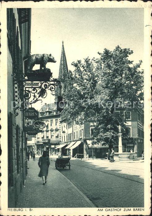 Freiburg Breisgau Am Gasthof zum Bären
