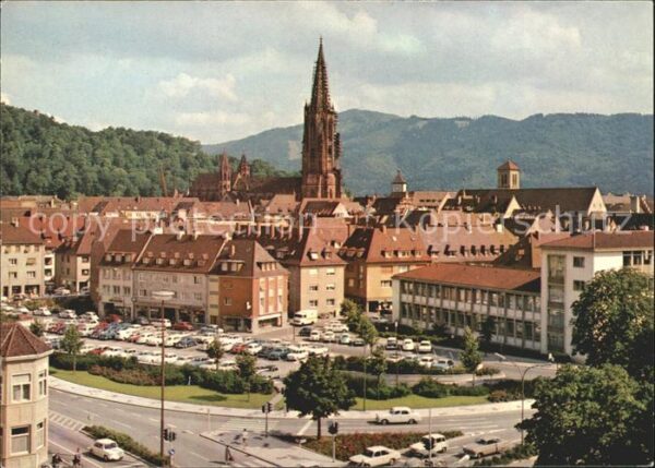 Freiburg Breisgau Münster Fahnenbergplatz