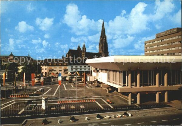 Freiburg Breisgau Karlsplatz Münster