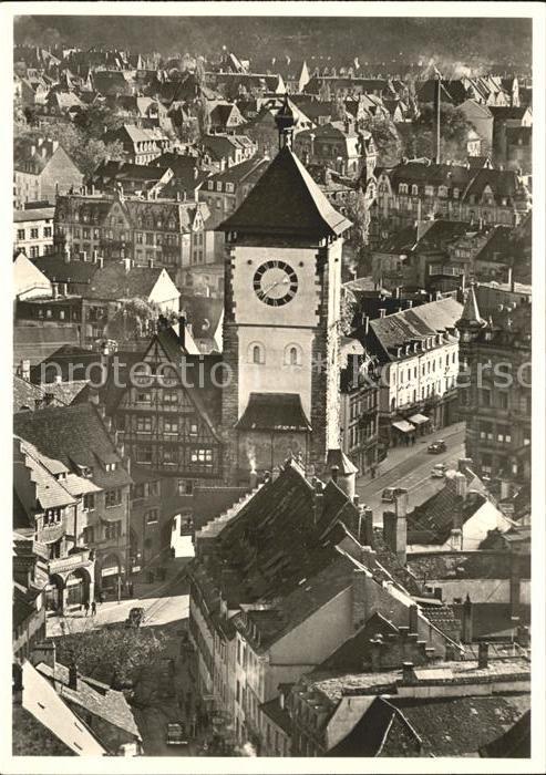 Freiburg Breisgau Schwabentor v. Münsterturm