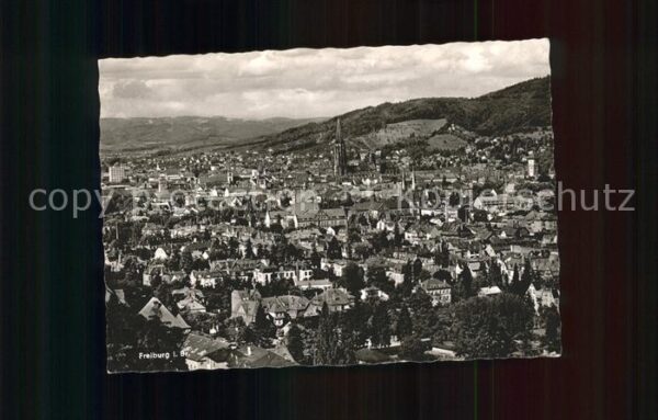 Freiburg Breisgau Teilansicht