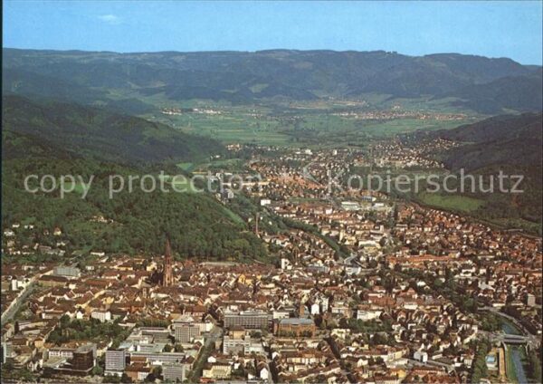 Freiburg Breisgau Fliegeraufnahme