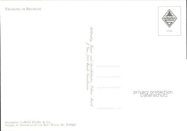 Freiburg Breisgau Fliegeraufnahme – Bild 2