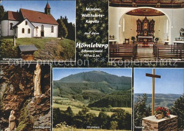 Oberwinden Elztal Lourdesgrotte Wallfahrtskapelle Feldalt
