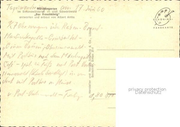 Simonswald Märchengarten Der Froschkönig – Bild 2