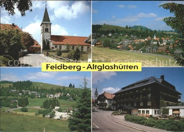 Altglashuetten Kirche Teilansichten