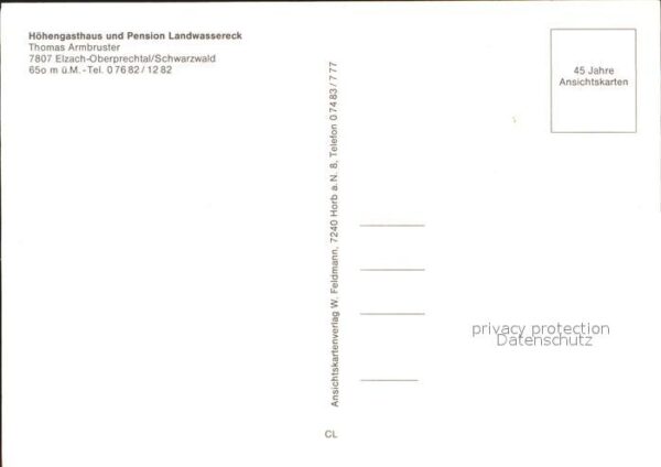 Oberprechtal Pension Landwassereck – Bild 2