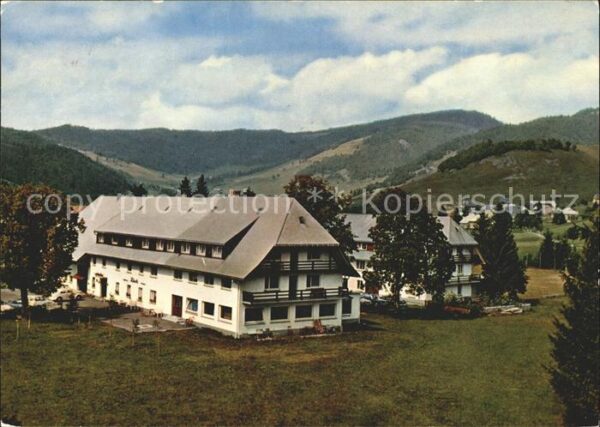 Bernau Schwarzwald Gasthof Pension Rössle