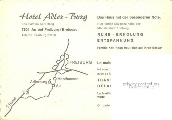 Au Breisgau Hotel Adler-Burg – Bild 2