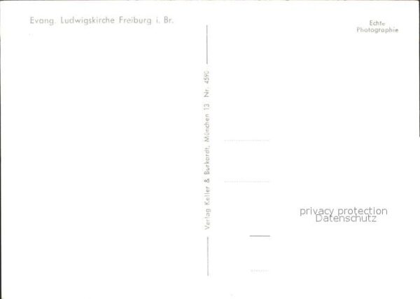 Freiburg Breisgau Evangelische Ludwigskirche – Bild 2