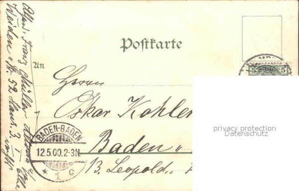 Hamburg Post Eingang Botanischer Garten – Bild 2