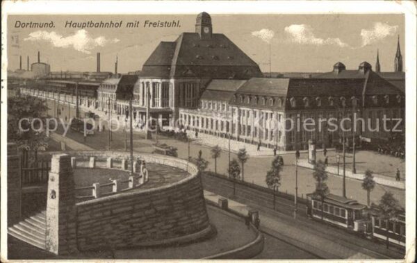 Dortmund Hauptbahnhof Freistuhl Strassenbahn
