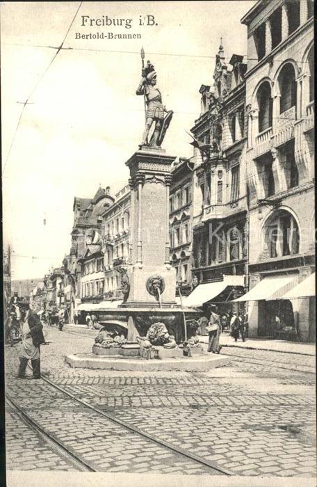 Freiburg Breisgau Bertold-Brunnen