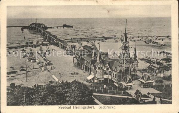 Heringsdorf Ostseebad Usedom Seebrücke