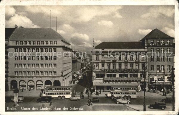 Berlin Unter den Linden Haus der Schweiz