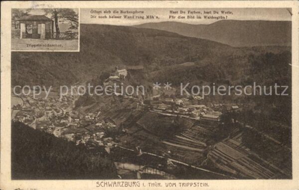 Schwarzburg Thueringer Wald Trippsteinhäuschen