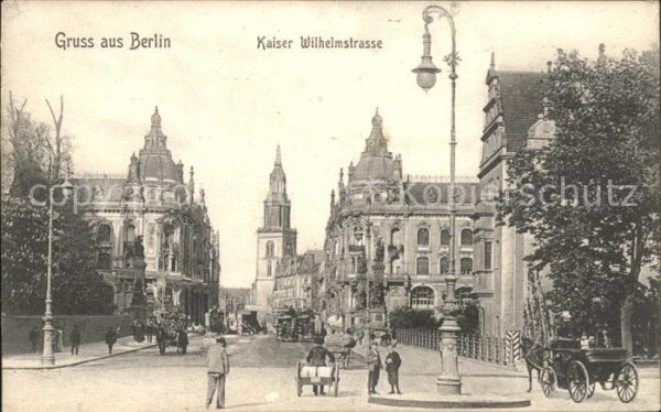 Berlin Kaiser Wilhelmstrasse