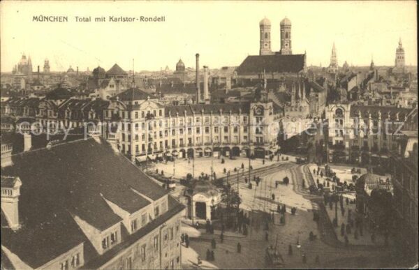 Muenchen Karlstor-Rondell