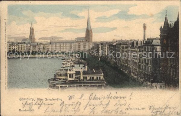 Hamburg Alter Jungfernstieg