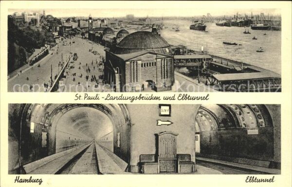 Hamburg Elbtunnel St. Pauli-Landungsbrücken