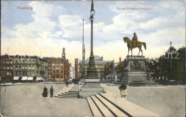 Hamburg Kaiser-Wilhelm-Denkmal