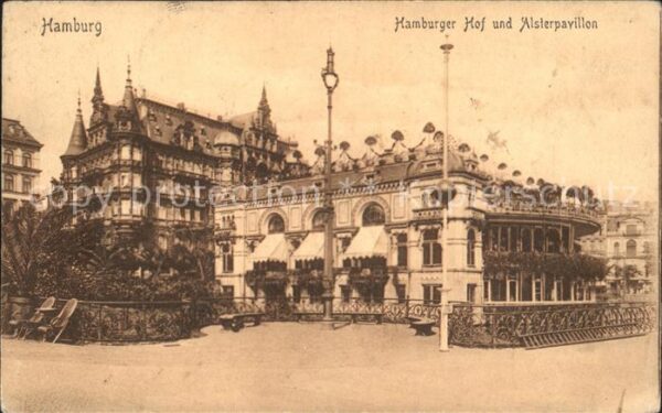 Hamburg Hamburger Hof Alsterpavillon