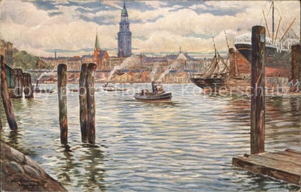 Hamburg Reiherstiegwerft Michaelisturm Künstler