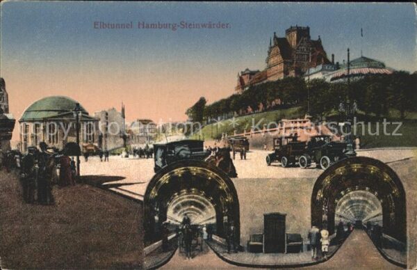 Hamburg Steinwärder Elbtunnel