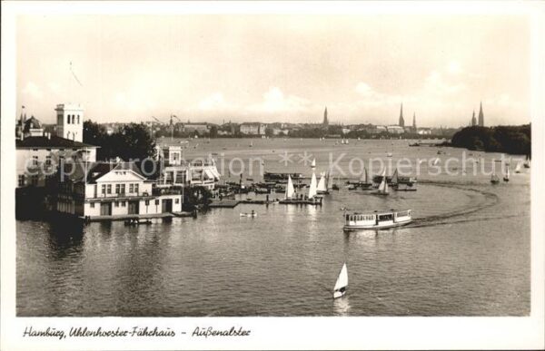 Hamburg Uhlenhorster-Fährhaus Aussenalster