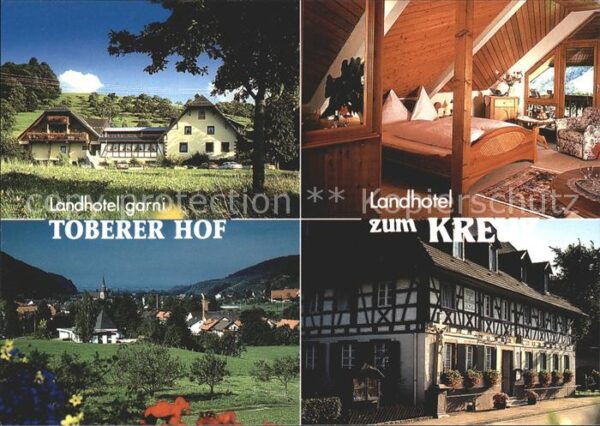Glottertal Landhotel garni Tobererhof Landhotel zu