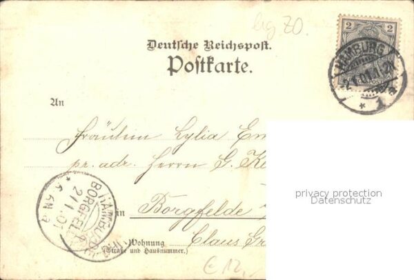 Hamburg Alter Jungfernstieg – Bild 2