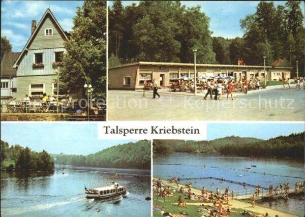 Kriebstein Talsperre HOG Ladenstrasse Stausee MS S